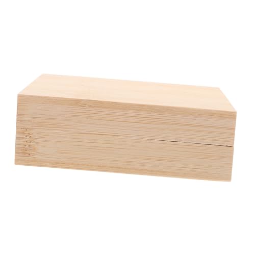 FRCOLOR Multi Funktions Spielkarten Aufbewahrungsbox aus Holz Rechteckige Robuste Kartenhalterbox für Kartenspiele Wasserfest und Staubabweisend für und Aufbewahrung von FRCOLOR