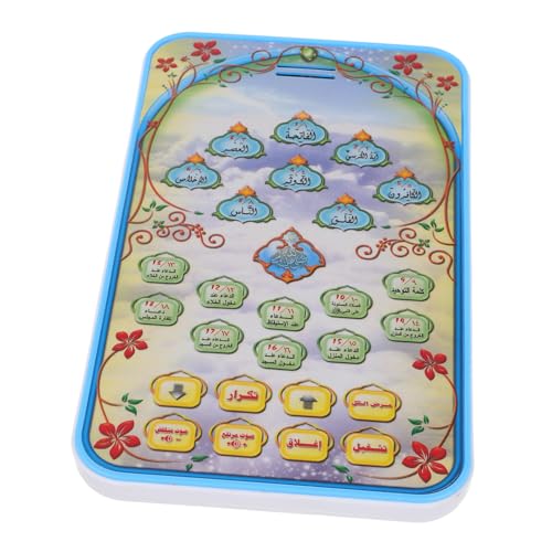 FRCOLOR Multifunktionales Arabisch Lerntablet für Elektronisches Lernbuch mit Lernabschnitten Tragbares Blaues Frühpädagogisches für Jungen und Mädchen zur Einfachen Arabischen FRCOLOR Multifunktionales Arabisch Lerntablet für Elektronisches Lernbuch mit Lernabschnitten Tragbares Blaues Frühpädagogisches für Jungen und Mädchen zur Einfachen Arabischen von FRCOLOR