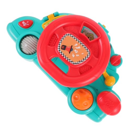 FRCOLOR Multifunktionales Lenkrad für Kleinkinder mit Musik und Licht Lehrreiches Interaktives Fahrspielzeug für Junge Mädchen Motorischen Fähigkeiten und Verkehrswissen FRCOLOR Multifunktionales Lenkrad für Kleinkinder mit Musik und Licht Lehrreiches Interaktives Fahrspielzeug für Junge Mädchen Motorischen Fähigkeiten und Verkehrswissen von FRCOLOR