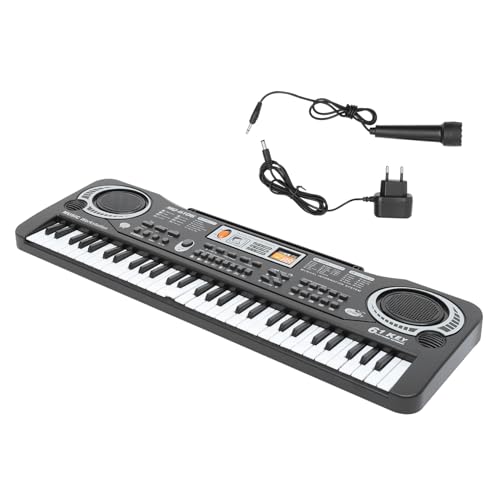 FRCOLOR Multifunktionales Tasten Piano Elektronisches Musikspielzeug für Anfänger Fördert Musikalisches Lernen und Fingerfertigkeit für Kleine Musikliebhaber von FRCOLOR