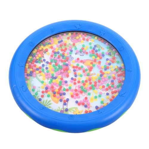 FRCOLOR Musikinstrument Ocean Wave Drum Buntes Schlaginstrument für Kleinkinder Fördert Musikalische Fähigkeiten und Kreativität mit Realistischen Wellenklängen Sicheres Material FRCOLOR Musikinstrument Ocean Wave Drum Buntes Schlaginstrument für Kleinkinder Fördert Musikalische Fähigkeiten und Kreativität mit Realistischen Wellenklängen Sicheres Material von FRCOLOR