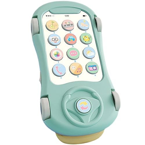 FRCOLOR Musikspielzeug Cartoon Handy für Interaktives Babyspielzeug Hand Augen Koordination und Sprachentwicklung für Kleinkinder im Vorschulalter FRCOLOR Musikspielzeug Cartoon Handy für Interaktives Babyspielzeug Hand Augen Koordination und Sprachentwicklung für Kleinkinder im Vorschulalter von FRCOLOR