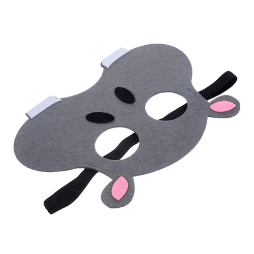 FRCOLOR Niedliche Cartoon Tier Maske aus Vliesstoff Bequeme Bühnenmaske für Karneval Halloween Kostümfest Geeignet für Kindergarten Aufführungen und Cosplay von FRCOLOR