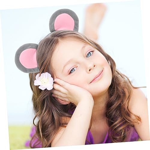 FRCOLOR Niedliches Teiliges Mäusekostüm Set mit Ohren Stirnband Fliege Handschuhen und Tüllrock für Kindergarten Aufführungen Halloween Kostümparty und Geburtstagsfeier von FRCOLOR