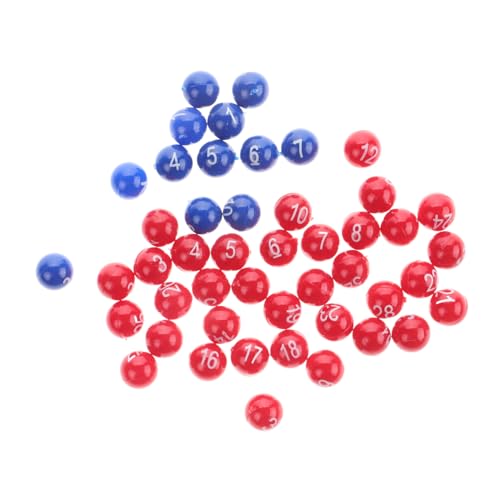 FRCOLOR Nummerierte Lotteriekugeln Kunststoff Raffelbälle für Partyspiele Zuhause Langlebige Sichtbare Zahlen Spielbälle für Lustige Verlosungen und Gewinnziehungen FRCOLOR Nummerierte Lotteriekugeln Kunststoff Raffelbälle für Partyspiele Zuhause Langlebige Sichtbare Zahlen Spielbälle für Lustige Verlosungen und Gewinnziehungen von FRCOLOR