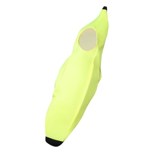 FRCOLOR Obstkostüm Hat Bananenkostüm Teen Boy Teen Halloween Kostüme Jungen Lemongrab Kostüm Pickle Kostüm Erwachsene Obstkostüme Halloween Gelb Polyester von FRCOLOR