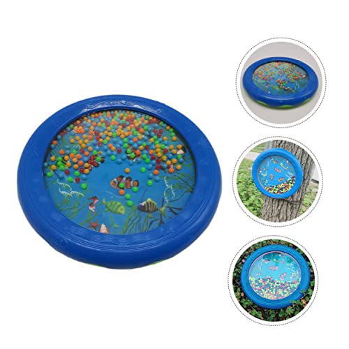 FRCOLOR Ocean Drum Handtrommel Orff Percussion Instrument Blaue Wellentrommel Musikalisches Lernspielzeug für Musikinstrument Anfänger Kreatives Rhythmusspiel von FRCOLOR