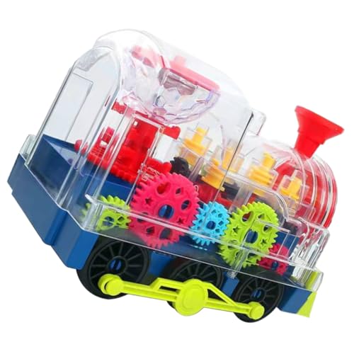 FRCOLOR Omnidirektionales Elektrisches Spielzeugzug Modell für Frühes Lernspielzeug mit Musik Farbenfrohe Simulation und Lichtshow für Jungen und Mädchen FRCOLOR Omnidirektionales Elektrisches Spielzeugzug Modell für Frühes Lernspielzeug mit Musik Farbenfrohe Simulation und Lichtshow für Jungen und Mädchen von FRCOLOR