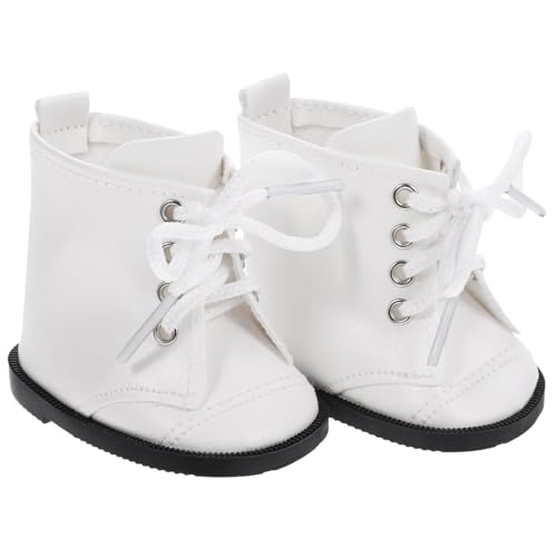 FRCOLOR PU Mini Stiefel für Mädchenpuppe Strapazierfähige Puppenschuhe Miniatur Boots als Puppenaccessoire für Puppenkleidung und Miniaturszenen FRCOLOR PU Mini Stiefel für Mädchenpuppe Strapazierfähige Puppenschuhe Miniatur Boots als Puppenaccessoire für Puppenkleidung und Miniaturszenen von FRCOLOR