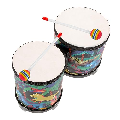FRCOLOR Pädagogisches Trommel Satz für Kinder – 5 und 6 Schlaginstrumente mit Drumsticks Leichtes Design für Musikfestivals und Partys Sicher für Kleinkinder FRCOLOR Pädagogisches Trommel Satz für Kinder – 5 und 6 Schlaginstrumente mit Drumsticks Leichtes Design für Musikfestivals und Partys Sicher für Kleinkinder von FRCOLOR