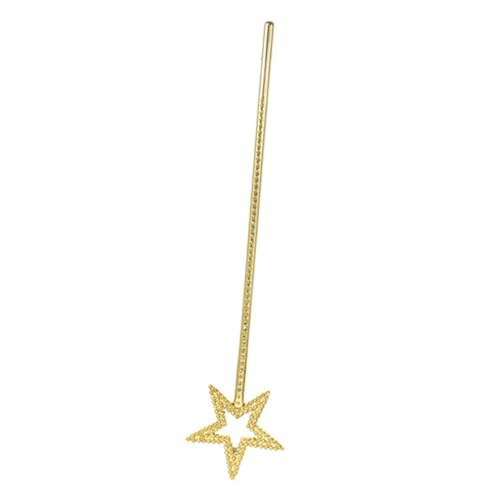 FRCOLOR Pentagramm-Zauberstab Mädchen klein Feenflügel funkeln Kostüm Fairy Wand Party zubehör Feenstöcke Bühnenleistungsrequisite für Feenstab Überzug Golden FRCOLOR Pentagramm-Zauberstab Mädchen klein Feenflügel funkeln Kostüm Fairy Wand Party zubehör Feenstöcke Bühnenleistungsrequisite für Feenstab Überzug Golden von FRCOLOR