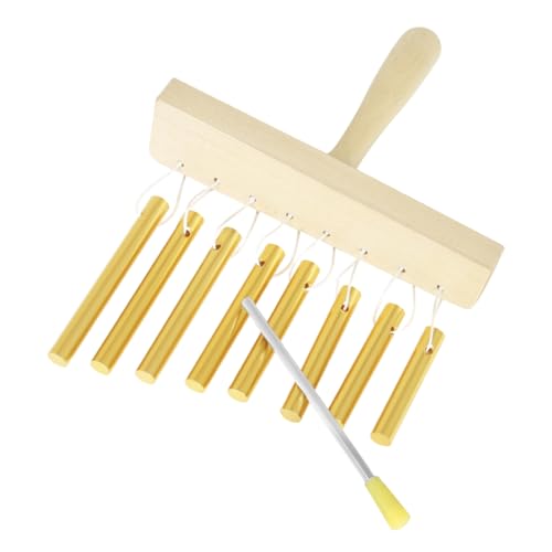 FRCOLOR Percussion Wind Chime aus Solidem Aluminium Buntes Musiklehrinstrument mit Griff für Frühe Musikbildung und Kreative Talentförderung FRCOLOR Percussion Wind Chime aus Solidem Aluminium Buntes Musiklehrinstrument mit Griff für Frühe Musikbildung und Kreative Talentförderung von FRCOLOR
