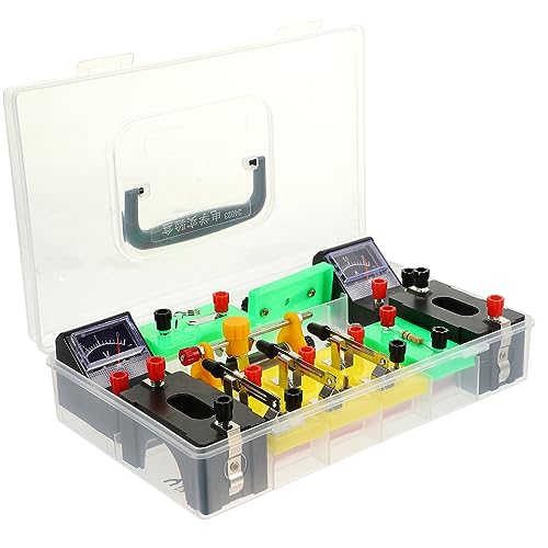 FRCOLOR Physik Experimentierkasten Elektrizität Lernset für Schüler Elektrobaukasten Zubehör für Junior High School Wissenschaftliches Lehrgerät Verständnis und Zufällige Farbe FRCOLOR Physik Experimentierkasten Elektrizität Lernset für Schüler Elektrobaukasten Zubehör für Junior High School Wissenschaftliches Lehrgerät Verständnis und Zufällige Farbe von FRCOLOR