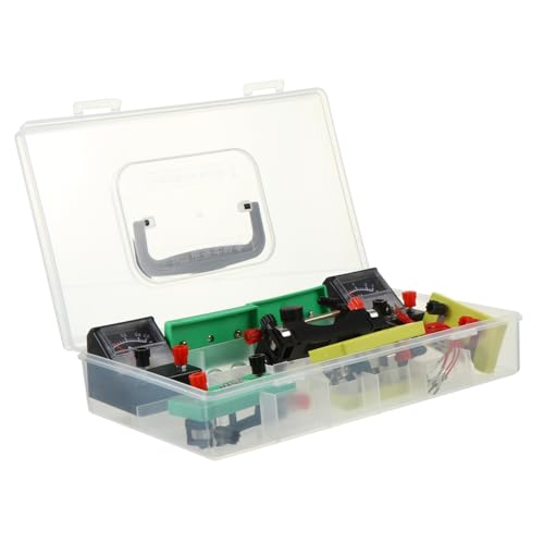 FRCOLOR Physik Experimentierkasten Elektrizität für Junior Schüler mit Zubehör Langlebiges Lernset für Grundlegende Experimente für Schule und Zuhause Zufällige Farbe Zufällige Farbe FRCOLOR Physik Experimentierkasten Elektrizität für Junior Schüler mit Zubehör Langlebiges Lernset für Grundlegende Experimente für Schule und Zuhause Zufällige Farbe Zufällige Farbe von FRCOLOR