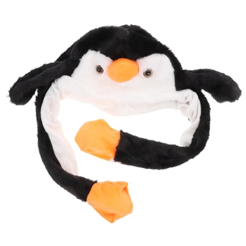 FRCOLOR Pinguin Ohr Hut Lustige Tierkopfbedeckung mit Beweglichen für Partys Karneval Cosplay Bequeme Plüschmütze für Kreative Fotos Unvergessliche Erlebnisse FRCOLOR Pinguin Ohr Hut Lustige Tierkopfbedeckung mit Beweglichen für Partys Karneval Cosplay Bequeme Plüschmütze für Kreative Fotos Unvergessliche Erlebnisse von FRCOLOR