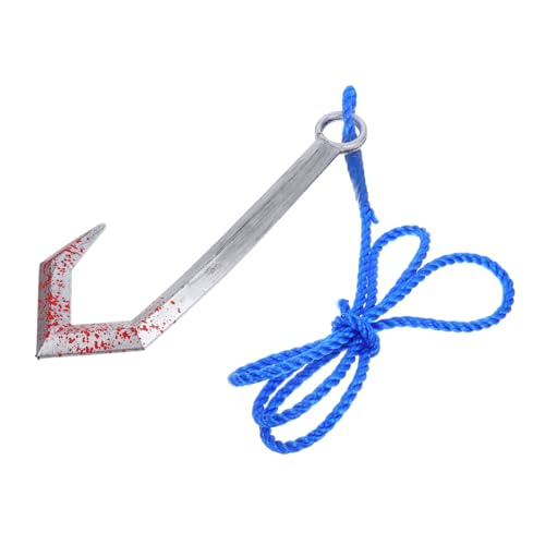 FRCOLOR Piratenhaken Kunststoff mit Seil Halloween Kostüm Zubehör Vielseitiger Piratenkostüm Requisit für Jungen Mädchen Cosplay Party Verkleidung FRCOLOR Piratenhaken Kunststoff mit Seil Halloween Kostüm Zubehör Vielseitiger Piratenkostüm Requisit für Jungen Mädchen Cosplay Party Verkleidung von FRCOLOR