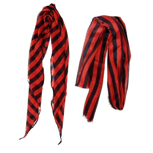 FRCOLOR Piratenhüte Stirnband Mit Kopftuch Piraten Halloween Kostüme Für Männer Piratenrock Piratenschal Für Frauen Piraten Requisiten Accessoires Für Erwachsene Rote FRCOLOR Piratenhüte Stirnband Mit Kopftuch Piraten Halloween Kostüme Für Männer Piratenrock Piratenschal Für Frauen Piraten Requisiten Accessoires Für Erwachsene Rote von FRCOLOR