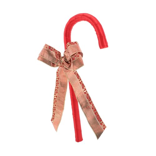 FRCOLOR Plastik Gehstock mit Elegantem Schleifen Bowknot Festlich Vielseitig für Weihnachten und Valentinstag Detailreich Verarbeitet Dekoratives Cosplay Accessoire und Partyrequisite FRCOLOR Plastik Gehstock mit Elegantem Schleifen Bowknot Festlich Vielseitig für Weihnachten und Valentinstag Detailreich Verarbeitet Dekoratives Cosplay Accessoire und Partyrequisite von FRCOLOR