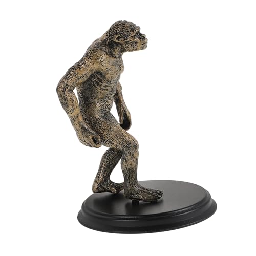 FRCOLOR Plastik Höhlenmensch Modell Jumbo Prähistorischer Mensch Figur Lernmodell für Unterricht Menschliche Evolution Schulmuseum Lehrmittel Realistisch Pädagogisch von FRCOLOR