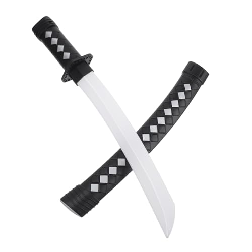 FRCOLOR Plastik Ninja Messer Kostüm Zubehör Schwarz Leicht Langlebig Sicher für Fasching Party und Rollenspiel von FRCOLOR