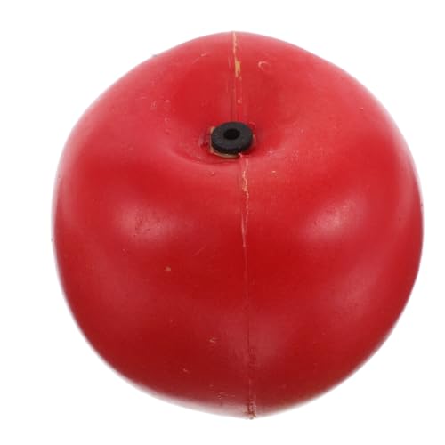 FRCOLOR Plastik Obst Shaker Apfel Musikinstrument für Musikspielzeug Lernspielzeug aus Kindersicherem Kunststoff für Motorische Entwicklung und Home Decor von FRCOLOR
