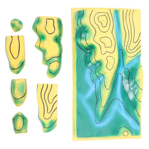 FRCOLOR Plastisches Geländemodell für Geographieunterricht Präzises aus Robustem Kunststoff Anschauliche Linienkarte für Schulklassen und Vielfältige Lernmethoden FRCOLOR Plastisches Geländemodell für Geographieunterricht Präzises aus Robustem Kunststoff Anschauliche Linienkarte für Schulklassen und Vielfältige Lernmethoden von FRCOLOR