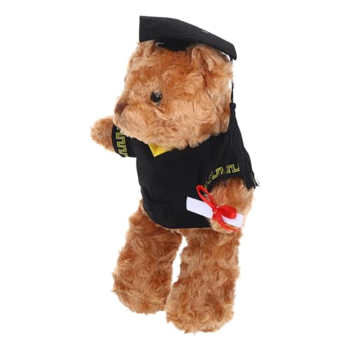 FRCOLOR Plüsch Abschlussbär mit Doktorhut Weiches Kuscheltier für Graduierung Perfektes zur des Abiturs Niedlicher für Unvergessliche Erinnerungen FRCOLOR Plüsch Abschlussbär mit Doktorhut Weiches Kuscheltier für Graduierung Perfektes zur des Abiturs Niedlicher für Unvergessliche Erinnerungen von FRCOLOR