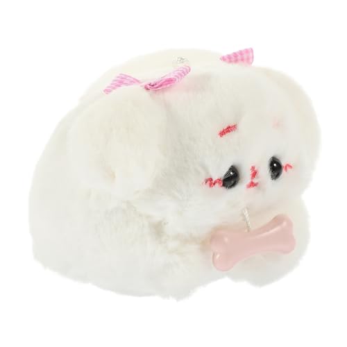 FRCOLOR Schwanzwedelnde Plüsch Tierpuppe Mit Zugschnur Für Anhänger Dekoration Für Schlüssel Taschen Handy Und Andere Kleinigkeiten Als Geschenkidee Für Frauen FRCOLOR Schwanzwedelnde Plüsch Tierpuppe Mit Zugschnur Für Anhänger Dekoration Für Schlüssel Taschen Handy Und Andere Kleinigkeiten Als Geschenkidee Für Frauen von FRCOLOR
