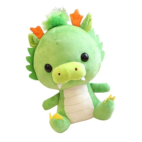 FRCOLOR Plüsch Drache Sitzend Chinesisches Neujahrsmaskottchen als Stofftier für Dekoration und Verbreitet Festliche und Freude FRCOLOR Plüsch Drache Sitzend Chinesisches Neujahrsmaskottchen als Stofftier für Dekoration und Verbreitet Festliche und Freude von FRCOLOR