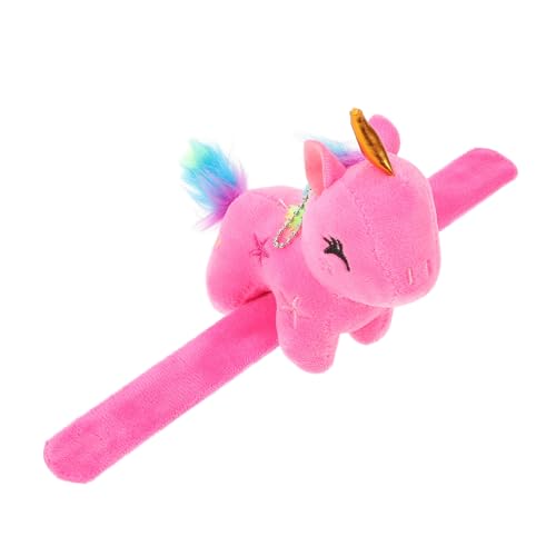 FRCOLOR Plüsch Einhorn Slap Armband Kuscheliges Cartoon Slap Wristband Leichtes Party Dekoratives Handgelenkband Weiches Material Hautfreundlich Zufällige Farbe Zufällige Farbe FRCOLOR Plüsch Einhorn Slap Armband Kuscheliges Cartoon Slap Wristband Leichtes Party Dekoratives Handgelenkband Weiches Material Hautfreundlich Zufällige Farbe Zufällige Farbe von FRCOLOR