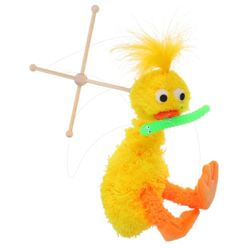 FRCOLOR Plüsch Ente Marionette Interaktives Ziehschnur Weiches Kuscheltier mit Realistischen Bewegungen Vielseitig für Puppenspiele und Wohnraumdekoration FRCOLOR Plüsch Ente Marionette Interaktives Ziehschnur Weiches Kuscheltier mit Realistischen Bewegungen Vielseitig für Puppenspiele und Wohnraumdekoration von FRCOLOR