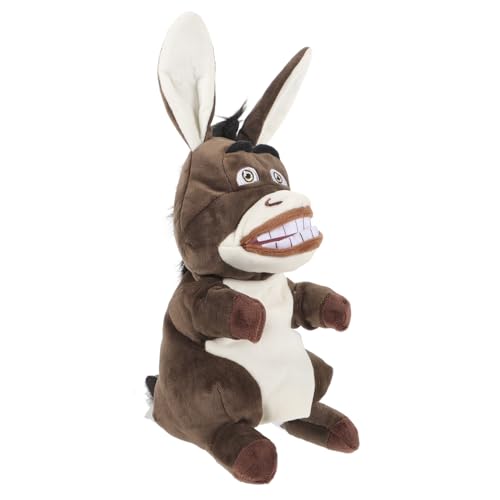 FRCOLOR Plüsch Esel Handpuppe Kuscheliges Bauernhoftier für Interaktive Handpuppe aus Weichem Plüsch Waschbar und Leicht für Rollenspiele und Geschichtenerzählen Geeignet FRCOLOR Plüsch Esel Handpuppe Kuscheliges Bauernhoftier für Interaktive Handpuppe aus Weichem Plüsch Waschbar und Leicht für Rollenspiele und Geschichtenerzählen Geeignet von FRCOLOR