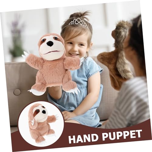 FRCOLOR Plüsch Faultier Handpuppe Interaktives zum Geschichtenerzählen Weiche Tier Handpuppe für Fördert Kreativität Motorik und Emotionale Kommunikation für Kindergarten und Zuhause FRCOLOR Plüsch Faultier Handpuppe Interaktives zum Geschichtenerzählen Weiche Tier Handpuppe für Fördert Kreativität Motorik und Emotionale Kommunikation für Kindergarten und Zuhause von FRCOLOR