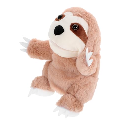 FRCOLOR Plüsch Faultier Handpuppe Kuschelig und Waschbar Interaktive Tier handpuppe für Storytelling Eltern Junge Mädchen Rollenspiel Geschenk FRCOLOR Plüsch Faultier Handpuppe Kuschelig und Waschbar Interaktive Tier handpuppe für Storytelling Eltern Junge Mädchen Rollenspiel Geschenk von FRCOLOR