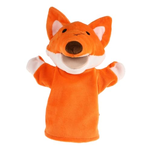 FRCOLOR Plüsch Fingerpuppe Fuchs mit Beweglichem Interaktives Kinderspielzeug Tierhandpuppe aus Farbigem Plüsch für Kreative Rollenspiele und Eltern Junge Mädchen Kommunikation FRCOLOR Plüsch Fingerpuppe Fuchs mit Beweglichem Interaktives Kinderspielzeug Tierhandpuppe aus Farbigem Plüsch für Kreative Rollenspiele und Eltern Junge Mädchen Kommunikation von FRCOLOR