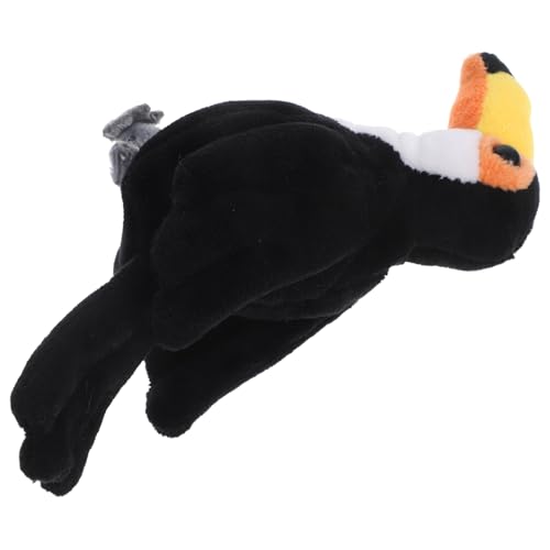 FRCOLOR Plüsch Fingerpuppe Mini Vogel Handgefertigt Detailreich Handliches für Junge Mädchen und Kleinkinder für Puppentheater und Geschichtenerzählen von FRCOLOR