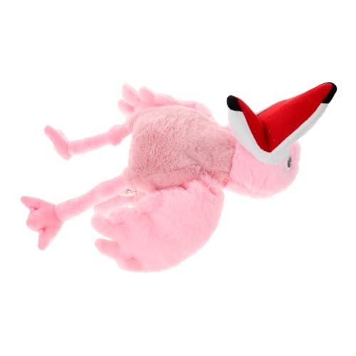 FRCOLOR Plüsch Flamingo Handpuppe Weiches Stofftier Für Geschichtenerzählen Rollenspiele Jungen Mädchen Kuschelspielzeug Sicher Und Komfortabel FRCOLOR Plüsch Flamingo Handpuppe Weiches Stofftier Für Geschichtenerzählen Rollenspiele Jungen Mädchen Kuschelspielzeug Sicher Und Komfortabel von FRCOLOR