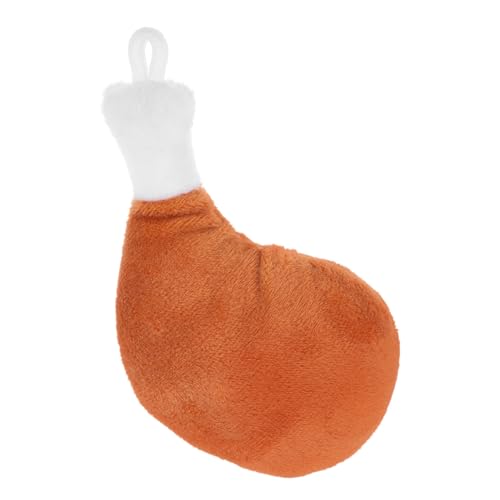FRCOLOR Plüsch Hähnchenschenkel Anhänger Weicher PP Baumwoll Schlüsselanhänger Lustiger Taschen Deko Gemütliches Hähnchenkeulen Kuscheltier Robustes Hühnerspielzeug für Styles FRCOLOR Plüsch Hähnchenschenkel Anhänger Weicher PP Baumwoll Schlüsselanhänger Lustiger Taschen Deko Gemütliches Hähnchenkeulen Kuscheltier Robustes Hühnerspielzeug für Styles von FRCOLOR