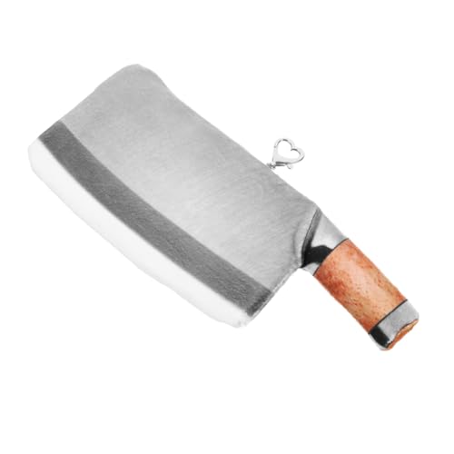 FRCOLOR Plüsch Halloween Cutter Geldbörse Täuschend Echte Küchenmesser Form Tragbare Umhängetasche für Partys Sicheres Accessoire mit Reißverschluss für Halloween Dekoration und Spaß FRCOLOR Plüsch Halloween Cutter Geldbörse Täuschend Echte Küchenmesser Form Tragbare Umhängetasche für Partys Sicheres Accessoire mit Reißverschluss für Halloween Dekoration und Spaß von FRCOLOR