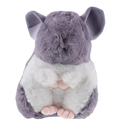 FRCOLOR Plüsch Hamster Kuscheltier Weiches Plüschtier Kissen für Niedliches Hamster Stofftier als Vielseitiges Schlaf und Deko für Sofa und Schlafzimmer von FRCOLOR