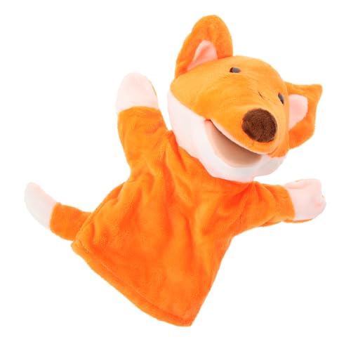 FRCOLOR Plüsch Handpuppe Fuchs Weiches Kuscheltier für Jungen Mädchen Interaktive Stoffpuppe für Rollenspiele und Eltern Junge Mädchen Kommunikation FRCOLOR Plüsch Handpuppe Fuchs Weiches Kuscheltier für Jungen Mädchen Interaktive Stoffpuppe für Rollenspiele und Eltern Junge Mädchen Kommunikation von FRCOLOR