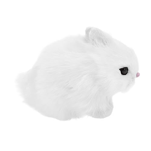 FRCOLOR Plüsch Kaninchen Figur Niedliches Deko für Weiches Kuscheltier im Cartoon Design Waschbar für Zuhause oder Unterwegs Weiß FRCOLOR Plüsch Kaninchen Figur Niedliches Deko für Weiches Kuscheltier im Cartoon Design Waschbar für Zuhause oder Unterwegs Weiß von FRCOLOR