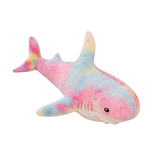 FRCOLOR Plüsch Kuscheltier Bunt Weiches Kissen mit Langlebiger Baumwollfüllung Niedliches Meerestier für Sofa und Schlafzimmer Geschenkidee von FRCOLOR