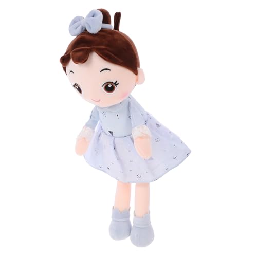 FRCOLOR Plüsch Mädchen Puppe Weiche Stoffpuppe mit Blumenrock für Kleinkinder zur Geburt als Schlafkissen und Foto Requisite FRCOLOR Plüsch Mädchen Puppe Weiche Stoffpuppe mit Blumenrock für Kleinkinder zur Geburt als Schlafkissen und Foto Requisite von FRCOLOR