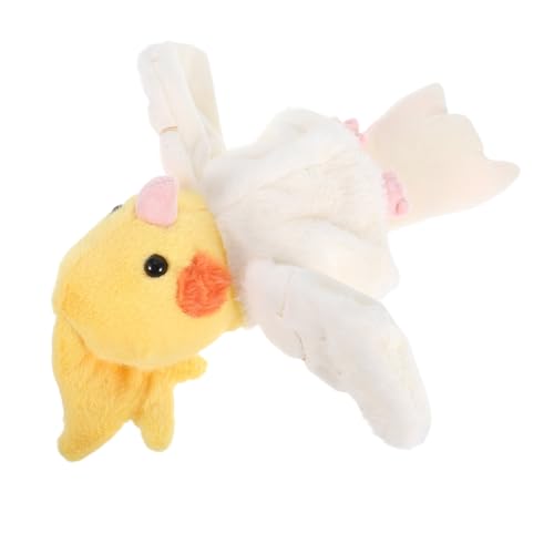 FRCOLOR Plüsch Papagei Handpuppe Realistisches Vogelspielzeug Weiches Kuscheltier Für Rollenspiele Und Geschichtenerzählen Von Sprache Und Fantasie von FRCOLOR