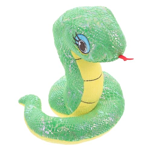 FRCOLOR Plüsch Schlange Grünes Glitzer Plüschtier Realistische Schlange für Halloween Streiche Party Requisiten Geburtstagsgeschenke FRCOLOR Plüsch Schlange Grünes Glitzer Plüschtier Realistische Schlange für Halloween Streiche Party Requisiten Geburtstagsgeschenke von FRCOLOR