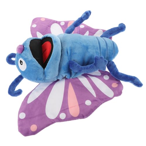 FRCOLOR Plüsch Schmetterling Handpuppe Interaktives Tier für Geschichtenerzähler Weiches und Langlebiges Material für Rollenspiele Eltern Bindung FRCOLOR Plüsch Schmetterling Handpuppe Interaktives Tier für Geschichtenerzähler Weiches und Langlebiges Material für Rollenspiele Eltern Bindung von FRCOLOR