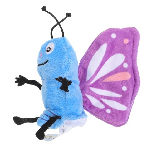 FRCOLOR Plüsch Schmetterling Handpuppe für Kleinkinder Weiches Stofftier Fingerpuppe Kindgerecht Sicher für Frühkindliche Bildung und Interaktives Spiel Fördert und FRCOLOR Plüsch Schmetterling Handpuppe für Kleinkinder Weiches Stofftier Fingerpuppe Kindgerecht Sicher für Frühkindliche Bildung und Interaktives Spiel Fördert und von FRCOLOR