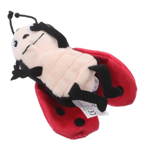 FRCOLOR Plüsch Tier Fingerpuppe Marienkäfer Weiche Handpuppe für Beruhigendes für Früherziehung und Rollenspiele Detailreiche Verarbeitung Einzigartiges Design für Geschichten und Partys FRCOLOR Plüsch Tier Fingerpuppe Marienkäfer Weiche Handpuppe für Beruhigendes für Früherziehung und Rollenspiele Detailreiche Verarbeitung Einzigartiges Design für Geschichten und Partys von FRCOLOR