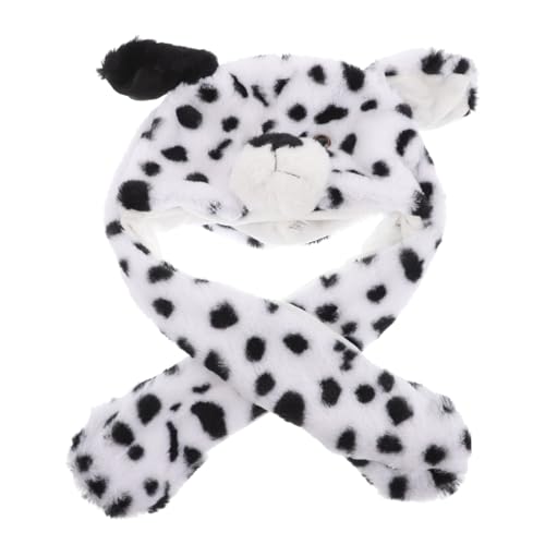 FRCOLOR Plüsch Tierhut mit Beweglichen Ohren Lustige Dalmatian Mütze für Erwachsene Warme Beanie mit Langen Ohrträgern für Winter und Karnevalsveranstaltungen FRCOLOR Plüsch Tierhut mit Beweglichen Ohren Lustige Dalmatian Mütze für Erwachsene Warme Beanie mit Langen Ohrträgern für Winter und Karnevalsveranstaltungen von FRCOLOR